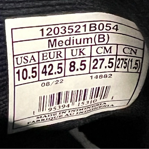 Womens BROOKS Addiction GTS 15 Gray Running Shoes / Size 10.5 Medium - Picture 8 of 9